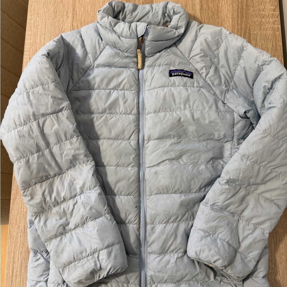 Kids Puffer Light Blue jacket